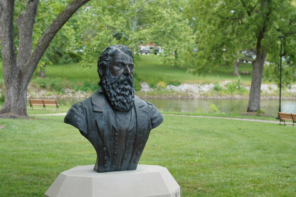 usacac's tweet image. Brig. Gen. Benjamin Grierson was the commanding officer for the Buffalo Soldiers of the 10th Cavalry Regiment from 1866 to 1890. Grierson led his Soldiers with equal treatment, seen in his multiple accomplishments in the Civil War and the American West. #Army250 #DriveChange