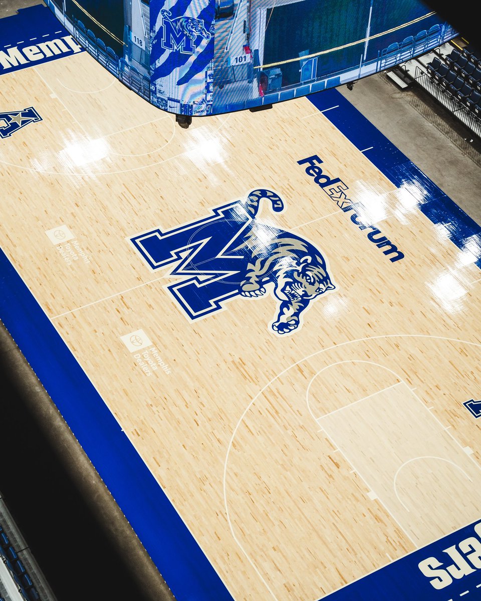 Memphis_MBB's tweet image. New era. New memories.
The new look inside FedexForum Ⓜ️