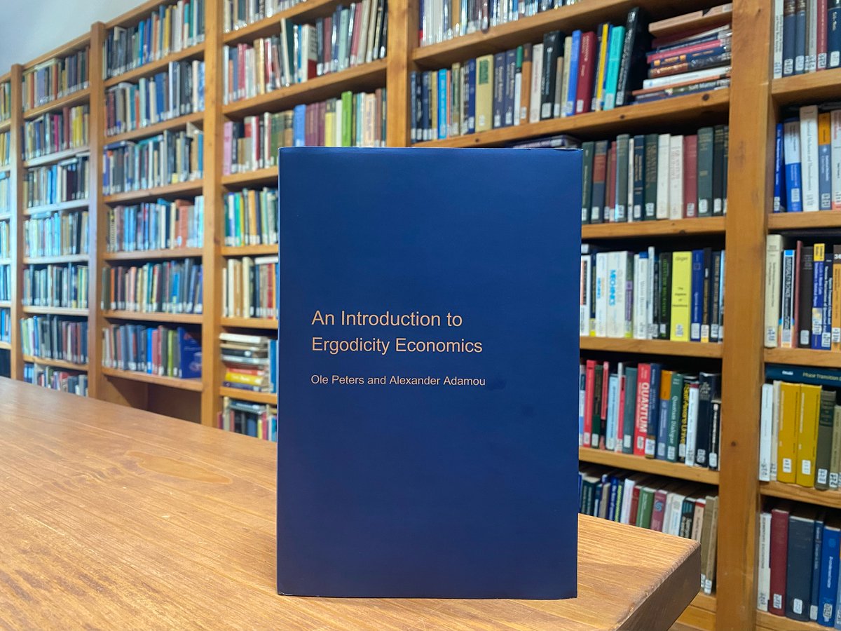 ole_b_peters's tweet image. Now available at one of my all-time favorite places. A kind of homecoming for this little book.
@sfiscience library. Many thanks for the photo!