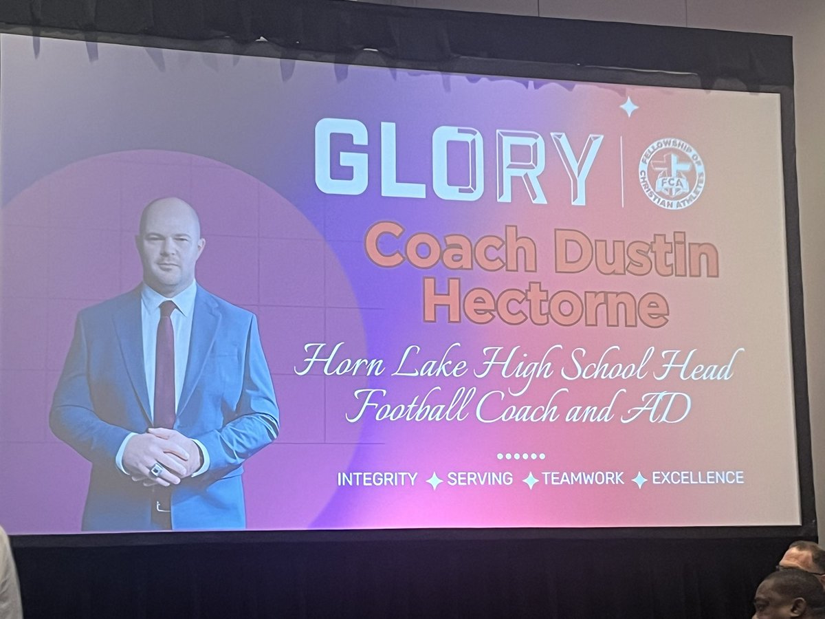 Coach Richard Russo (@coachrusso2001) on Twitter photo Coach <a href="/CoachHectorne/">Dustin Hectorne</a> of <a href="/HornLakeFB/">Horn Lake Football</a> speaks to <a href="/mississippifca/">Mississippi FCA</a> at <a href="/MACoaches/">Mississippi Association of Coaches</a> Clinic Coach <a href="/CoachHectorne/">Dustin Hectorne</a> of <a href="/HornLakeFB/">Horn Lake Football</a> speaks to <a href="/mississippifca/">Mississippi FCA</a> at <a href="/MACoaches/">Mississippi Association of Coaches</a> Clinic
