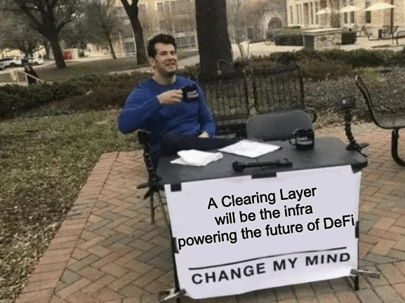 💡 In crypto, we’re repeating a mistake that traditional banking solved decades ago: liquidity fragmentation. 💧

The solution? A clearing layer. ❄️

A few weeks ago, we ran a poll and nearly half of you weren’t clear on what this means.

In this thread we explain it and show how