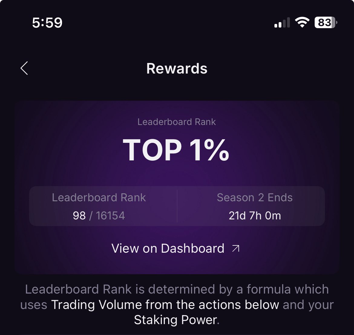 MAD Black Viking (@blackvi84113215) on Twitter photo Over 500 new folks joined the S2 <a href="/MagicEden/">Magic Eden 🪄</a> Quest in less than 24hrs. Still Fuding $ME?
Grind so you won’t regret when the airdrop comes in next month. Over 500 new folks joined the S2 <a href="/MagicEden/">Magic Eden 🪄</a> Quest in less than 24hrs. Still Fuding $ME?
Grind so you won’t regret when the airdrop comes in next month.