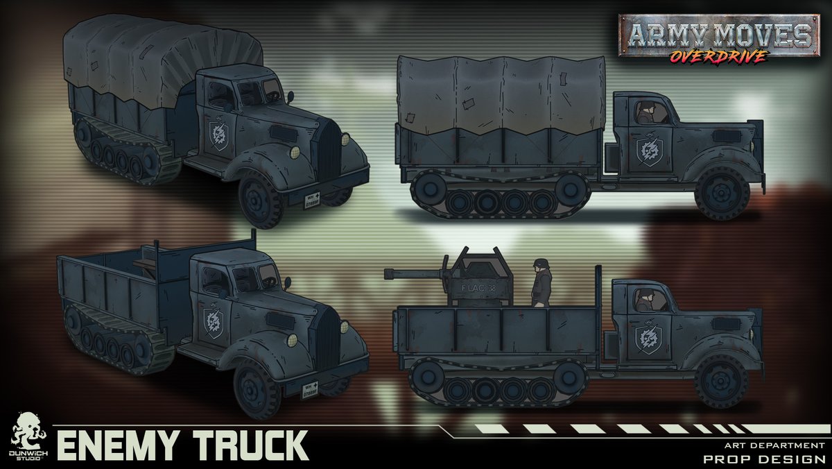 🚛 Enemy truck spotted!

This WWII-style troop transport brings chaos in Army Moves Overdrive.
Blow it up… or hijack it? 🔥👀

#ArmyMovesOverdrive #ArcadeShooter #RetroShooter #MetalSlug #WishlistOnSteam