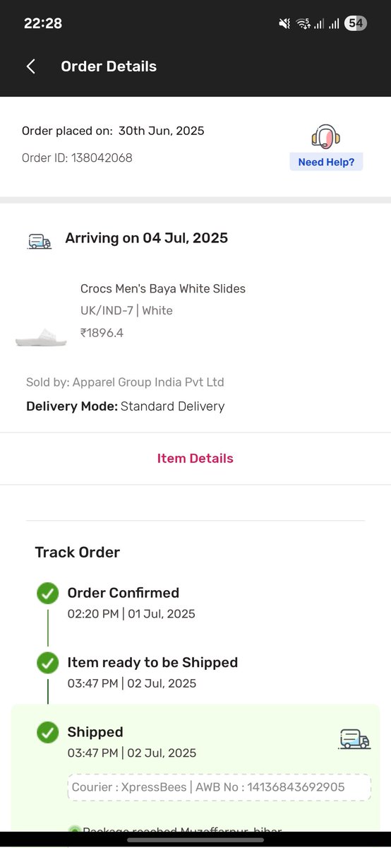 kunal_pritam's tweet image. @TataCLiQCare why are you wasting my time...if u r not able to deliver on time then why are you wasting other people's time...very #unsatisfied #unhappy ...no movement of shipment for 3 days...is this how u deliver #bad_service