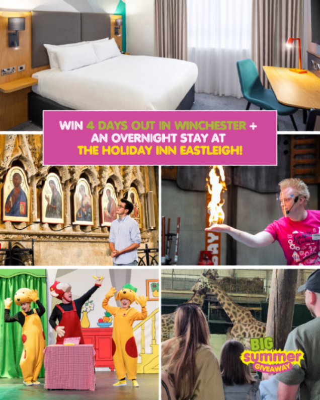 WIN A SUPER WINCHESTER &amp; EASTLEIGH ESCAPE! 🎉 

ENTER: instagram.com/hantstopdaysou…