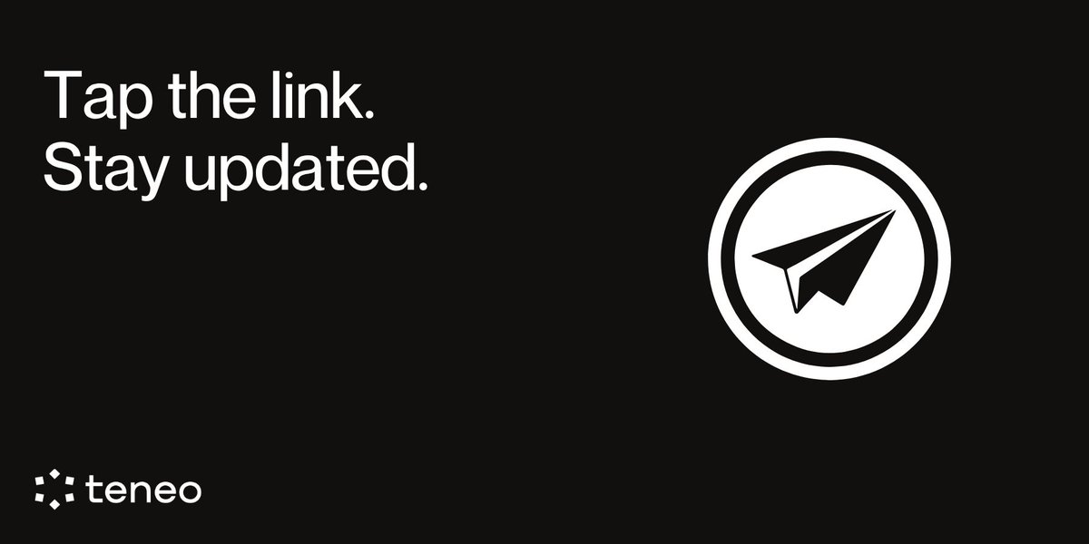 Too busy to keep up with Discord?
We get it. Life moves fast, but so does Teneo.

Join us on Telegram for a quick, no-noise stream of updates, posts, and launch info.

💬 Everything you need, minus the scroll. 
t.me/teneo_official…