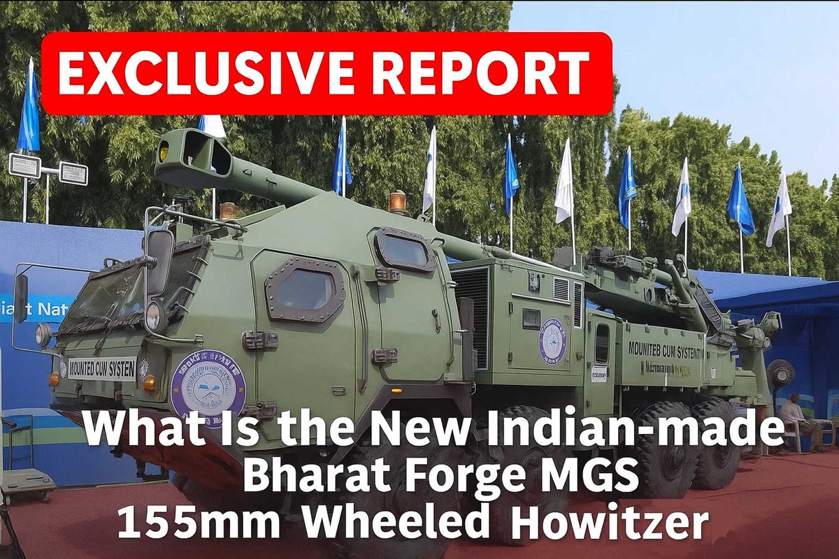 Army Recognition (@armyrecognition) on Twitter photo Exclusive Report: New #BharatForge #Indian-Made 155mm Mounted #Gun System #MGS 8x8 #howitzer Explained.
armyrecognition.com/news/defense-w… <a href="/kssldefence/">Kalyani Strategic Systems Limited</a> <a href="/BharatForgeLtd/">Bharat Forge Ltd</a> <a href="/JagranNewspaper/">Dainik Jagran News</a> <a href="/timesofindia/">The Times Of India</a> <a href="/HindustanTimes/">Hindustan Times</a> <a href="/the_hindu/">The Hindu</a> <a href="/EconomicTimes/">Economic Times</a> <a href="/nytimes/">The New York Times</a> <a href="/WSJ/">The Wall Street Journal</a> <a href="/washingtonpost/">The Washington Post</a> <a href="/USATODAY/">USA TODAY</a> <a href="/latimes/">Los Angeles Times</a> Exclusive Report: New #BharatForge #Indian-Made 155mm Mounted #Gun System #MGS 8x8 #howitzer Explained.
armyrecognition.com/news/defense-w… <a href="/kssldefence/">Kalyani Strategic Systems Limited</a> <a href="/BharatForgeLtd/">Bharat Forge Ltd</a> <a href="/JagranNewspaper/">Dainik Jagran News</a> <a href="/timesofindia/">The Times Of India</a> <a href="/HindustanTimes/">Hindustan Times</a> <a href="/the_hindu/">The Hindu</a> <a href="/EconomicTimes/">Economic Times</a> <a href="/nytimes/">The New York Times</a> <a href="/WSJ/">The Wall Street Journal</a> <a href="/washingtonpost/">The Washington Post</a> <a href="/USATODAY/">USA TODAY</a> <a href="/latimes/">Los Angeles Times</a>