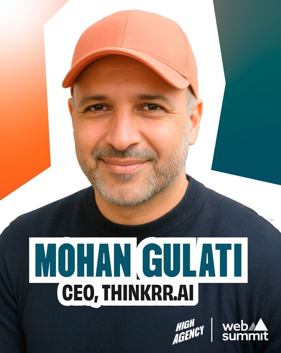 highagencypod's tweet image. Mohan Gulati, CEO of Thinkrr.AI, explains how the right talent, coachability, and culture fit helped grow the company to 250 paying clients in just 10 months.
#HighAgencyPodcast #StartupCulture #RadicalCandor #TeamBuilding #HiringRight #LeadershipInTech #Thinkrr.AI