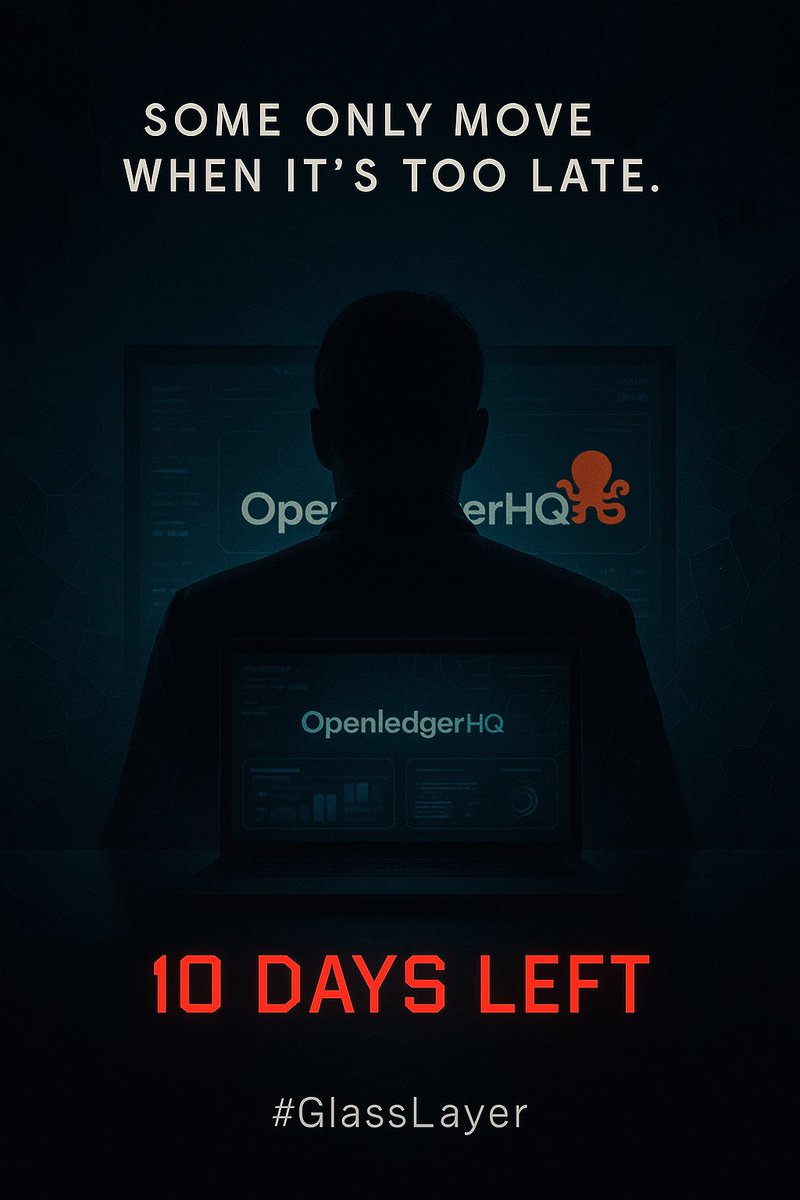 chiftine(✸,✸) 🔌 ⚡ HUDL (@chiftine1) on Twitter photo 90% of you will notice <a href="/OpenledgerHQ/">Openledger</a> after the Cookie campaign ends.
That’s fine.
Some people only move when it’s too late.
10 days. 90% of you will notice <a href="/OpenledgerHQ/">Openledger</a> after the Cookie campaign ends.
That’s fine.
Some people only move when it’s too late.
10 days.