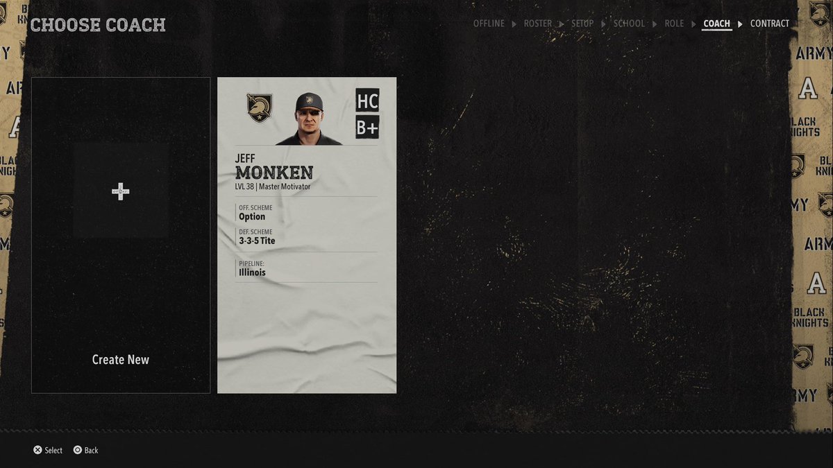 ArmyWP_Football's tweet image. Master Motivator.
Fitting description for our Head Coach! 🫡
@CoachJeffMonken | @EASPORTSCollege
