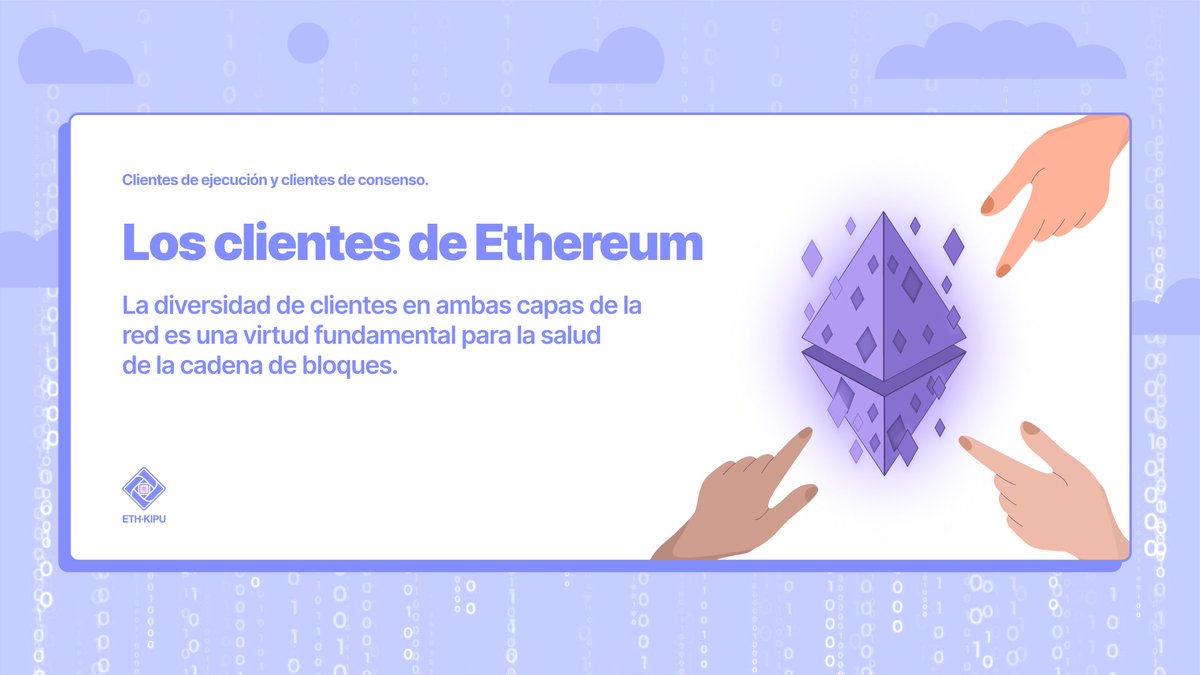🗣️ ¡Monopolio en la industria del software!

😐 ¿Cuántas veces oímos acerca de esta problemática?

🚧 Más allá del debate sobre cada caso puntual, sabemos que concentrar software crítico en pocas manos es riesgoso.

Ethereum lo sabe, y por eso promueve la diversidad de clientes.