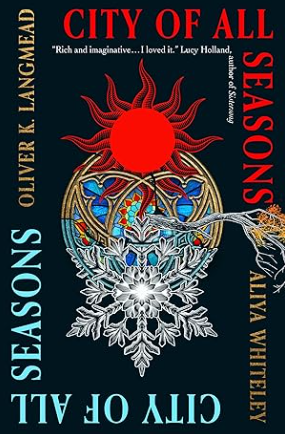 BritFantasySoc's tweet image. From @titanbooks, City For All Seasons by Oliver K. Langmead and Aliya Whiteley is a science fantasy that "is a book about damage and loss, and an exploration of how far things can be remade." #BFSReview britishfantasysociety.org/review/city-of…