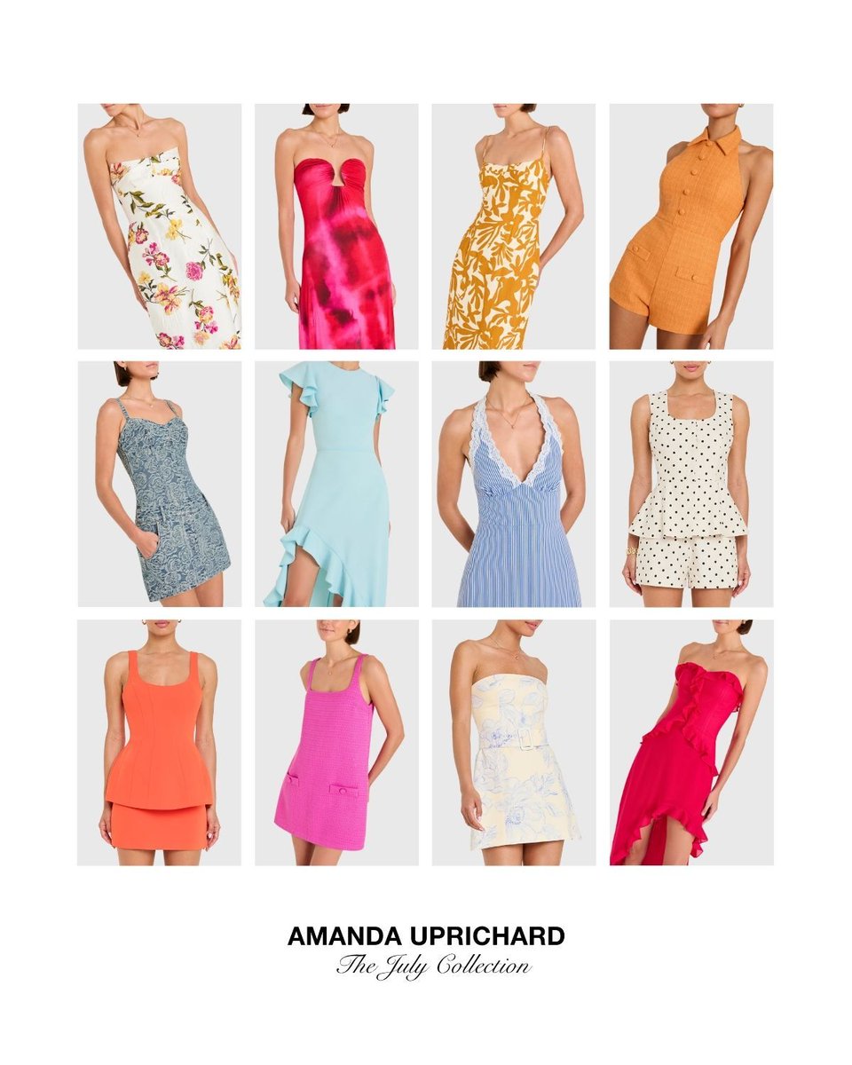 High summer essentials. How to beat the heat, featuring our July bestsellers. Shop these pieces now. #AmandaUprichard