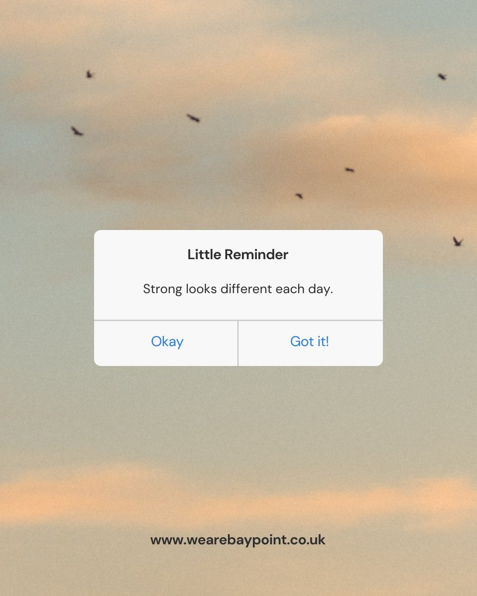 Strong looks different every day. 💪
Some days it’s hitting a PB, other days it’s just showing up — both count.
Be proud of what your body and mind can do, no matter what it looks like today.

📍Baypoint Sports Club

#StrongInEveryWay #ProgressNotPerfection #ShowUpForYou