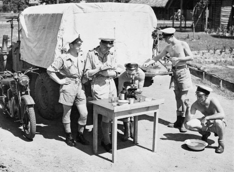 The Travelling Historian 

During WW2 Sri Lanka, then known as Ceylon, was host to numerous British military facilities including Tricomalee naval base and the RN school of Malaria and Hygiene Control near Colombo.