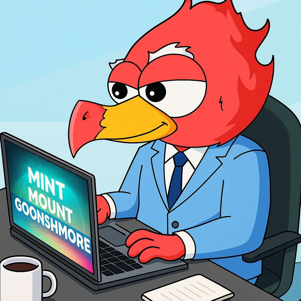 🚨 The first NFTs on Plume Mainnet are here and they’re no ordinary tokens!

Introducing Mount Goonshmore by @PlumeNetwork — 3 collectible Goons that have become icons of the RWAfi revolution.
This isn’t just a meme — it’s a Plume Badge that gives you points and boosts 🔥
💥 How