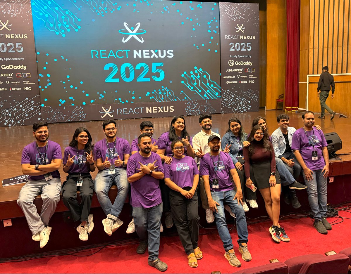 Adyasha ✨ (@adyasha8105) on Twitter photo It’s been almost a week since <a href="/ReactNexus/">React Nexus</a> and I’m still thinking about how fun it was to be the MC for all 3 days. So many good moments, spontaneous laughs, and small lessons along the way. Truly grateful for the experience 💙 It’s been almost a week since <a href="/ReactNexus/">React Nexus</a> and I’m still thinking about how fun it was to be the MC for all 3 days. So many good moments, spontaneous laughs, and small lessons along the way. Truly grateful for the experience 💙