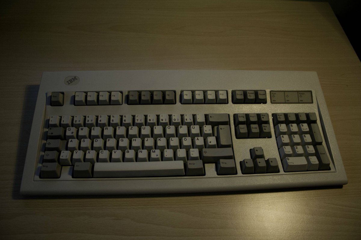 flxyzero's tweet image. arya talking about her mac keyboard on stream is making me wanna pull up with this 1988 bad boy next time #aryalive
I used to play starcraft and osu! with this thing so I'd think apex would make my fingers hurt less than those, surely!