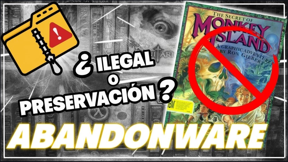 ¿Ilegal o Preservación? 🤔

youtu.be/P04iJmnuE5k?si…

Los juegos abandonware llevan años con nosotros pero realmente...
¿Qué son? 
¿Dónde los podemos encontrar?
¿Es piratería?
Os leo en comentarios 😉