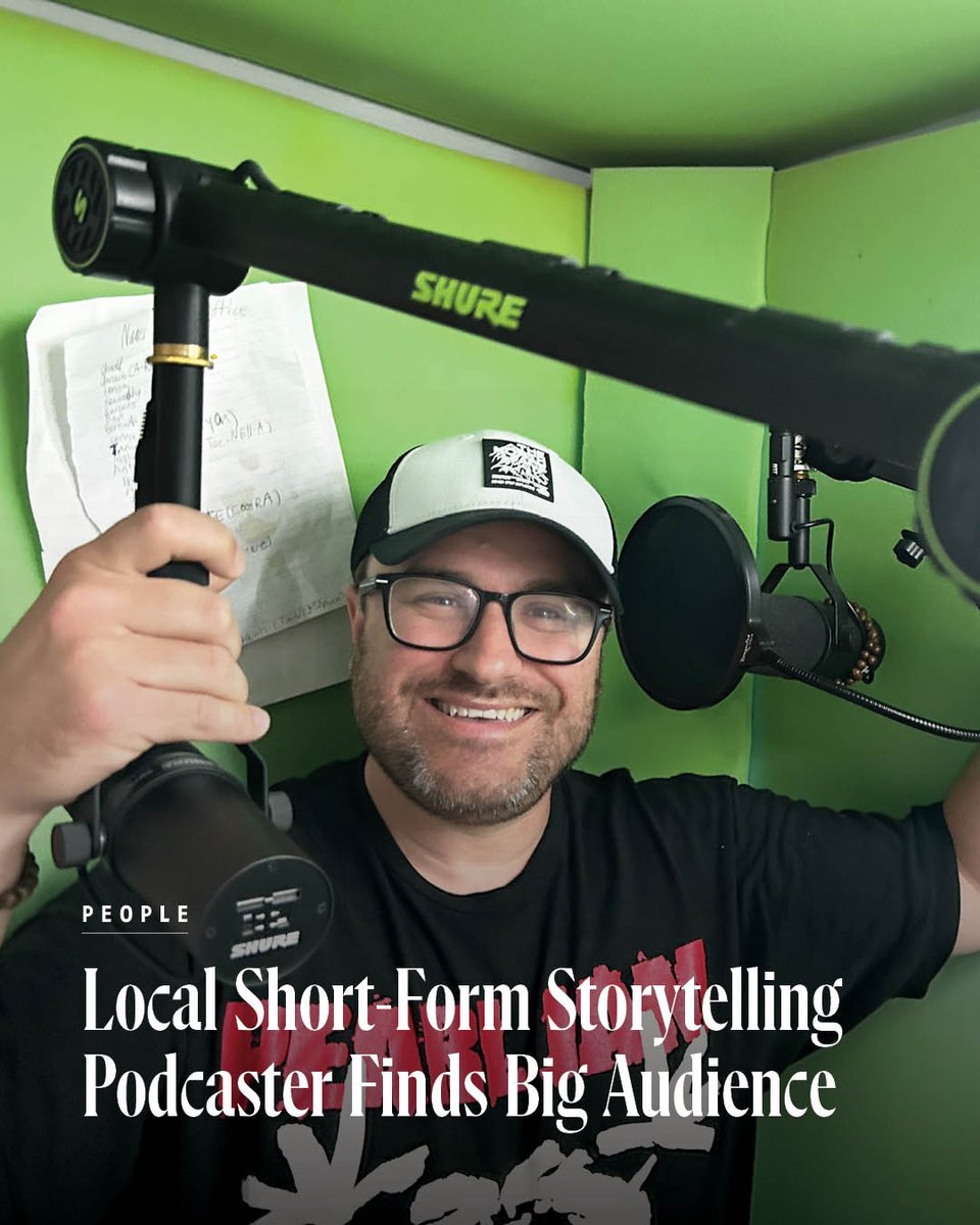 ClevelandMag's tweet image. The big and the small moments of life are equally illuminating for Medina's Aaron Calafato, who shares personal, short-form tales in his popular "7 Minute Stories" podcast.
clevelandmagazine.com/entertainment/…