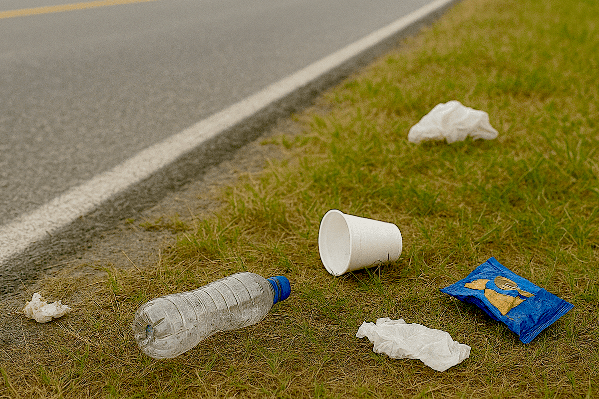 What happens when trash hits the road?

😱 Flooding
🚗 Wildlife collisions
🛠 Maintenance delays
🔥 Fire hazards
💧Polluted water
♻️ More litter

Litter isn’t just ugly—it’s dangerous.

Here’s what really happens when you leave trash behind:
👉 bit.ly/4nMR7sW