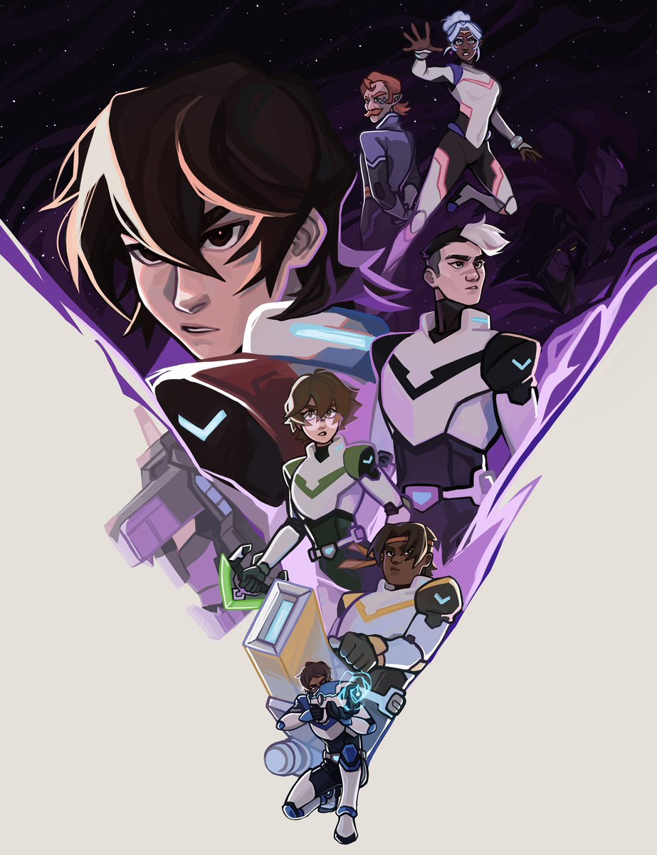 torumiku's tweet image. My entry for @voltronoffial’s art contest on Instagram! Absolutely love this show, might have to go and rewatch it 🤧 #voltron #illustration #art
