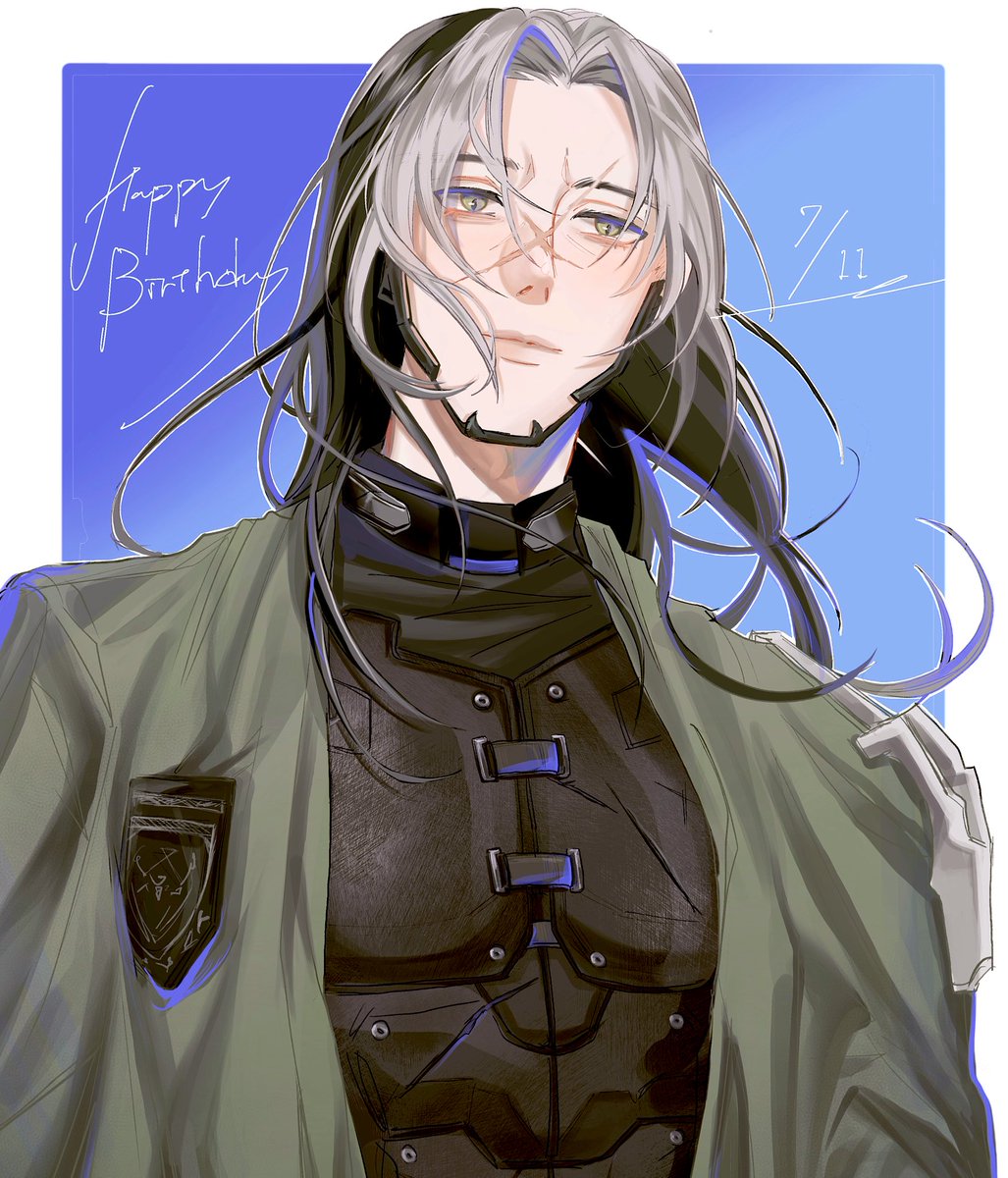 #デーモンお誕生日会2025
おめでとう  青が似合う人