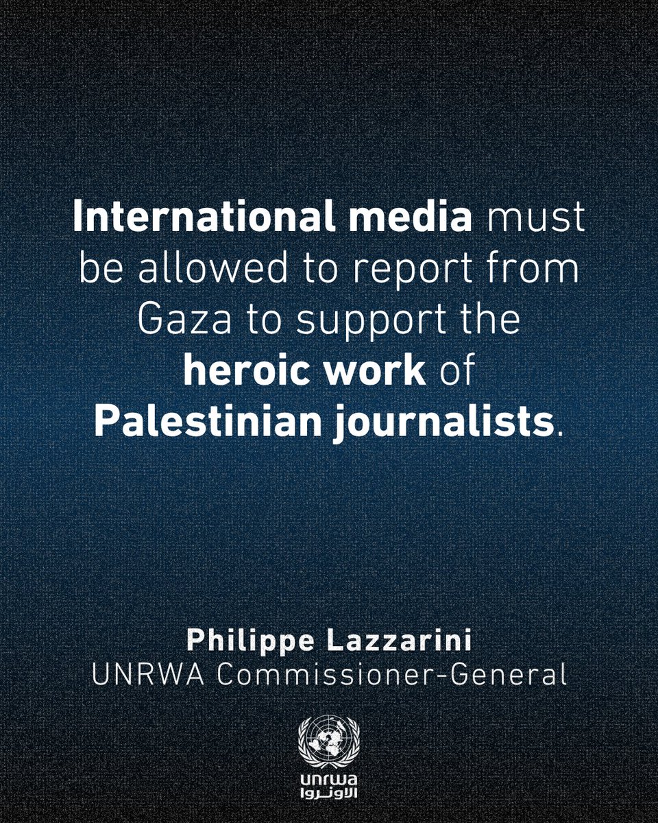 “It’s been 640+ days on the ongoing ban of international media from entering #Gaza  A ban on the truth &amp; independent reporting.

A ban to further deepen the polarized narrative.

A ban to cover up for the atrocities against civilians including 1 million children in Gaza.

A ban