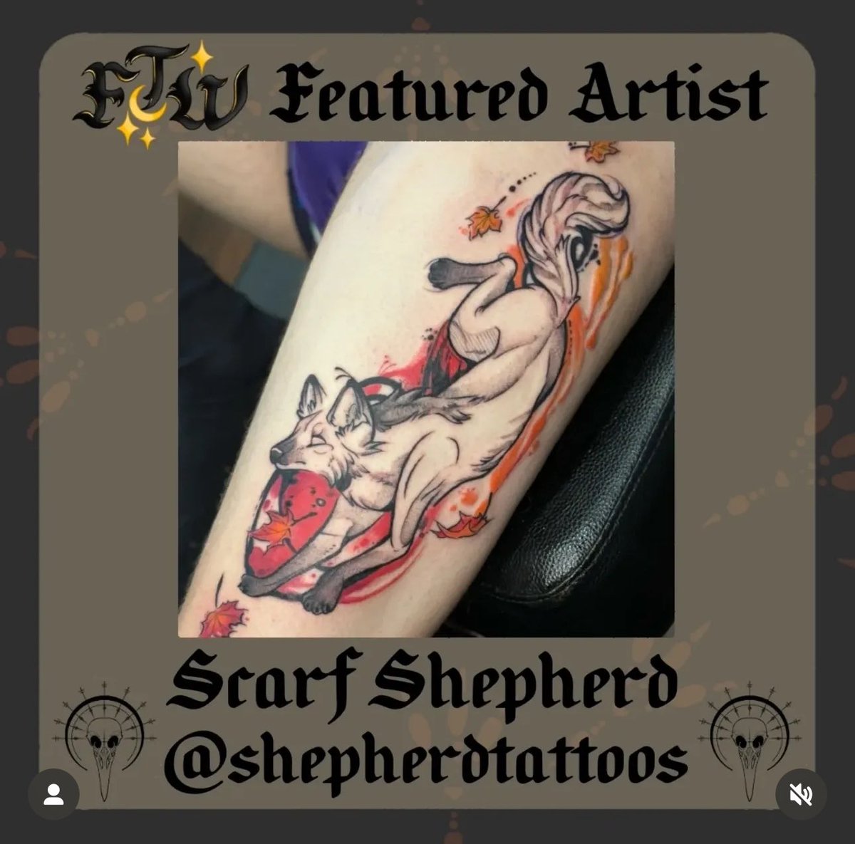 ScarfShepherd's tweet image. Whoβs going to Furry Tattoo Weekend? π πΎ