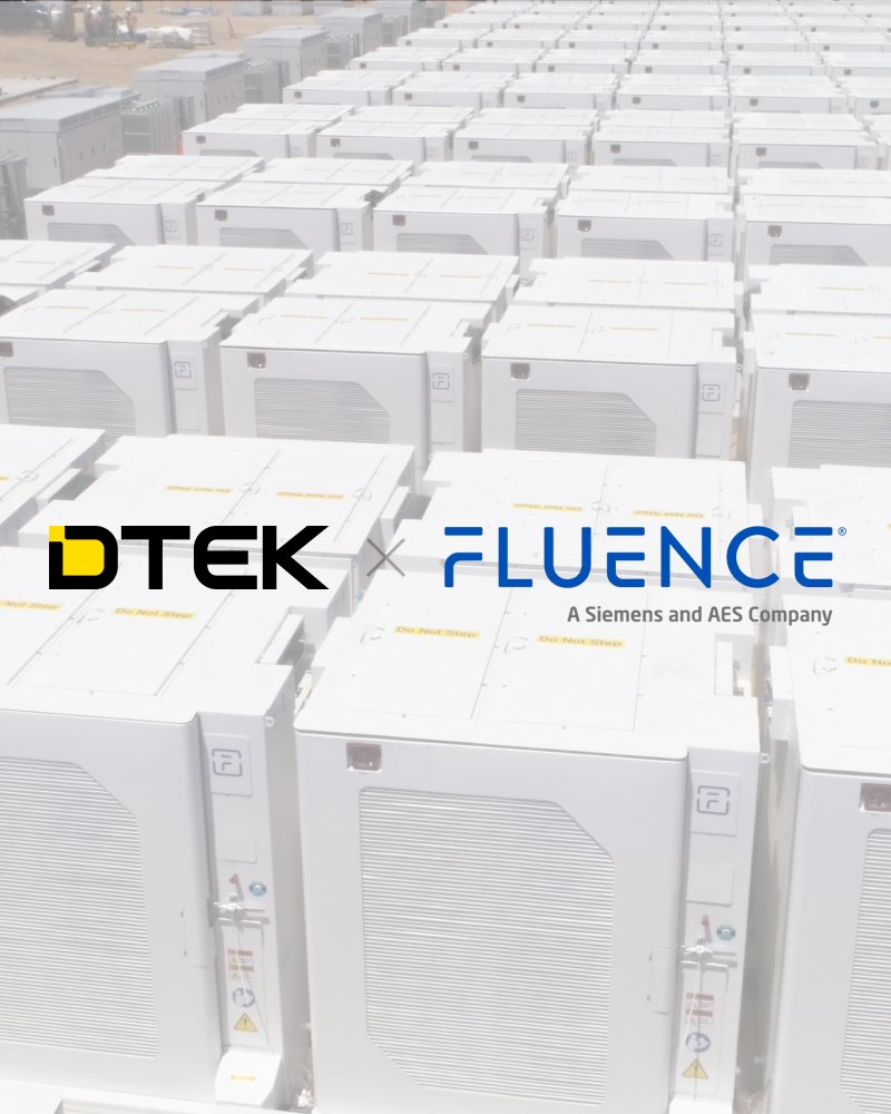 dtek_en's tweet image. DTEK and @FluenceGlobal have entered the commissioning phase of Ukraine’s largest battery energy storage project – one of the biggest in Eastern Europe.

📍 200 MW/400MWh across six sites
📍 Enough to power 600,000 homes for two hours
📍 Full operations begin in October 2025,…
