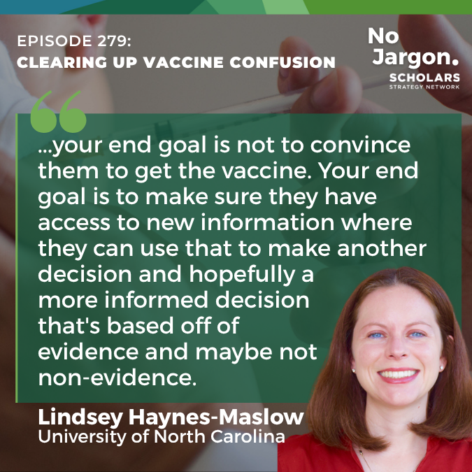 NoJargon (@nojargonpodcast) on Twitter photo #Measles cases in the U.S. have hit the highest levels in over 30 years. In our latest episode, <a href="/WellnessPolicy/">Dr. Haynes-Maslow</a> (<a href="/unchpm/">UNC HPM</a>) shares why clear communication is critical for #vaccine education and how local leaders can help cut through the noise. ⤵️
🎧 Listen: scholars.org/podcast/cleari… #Measles cases in the U.S. have hit the highest levels in over 30 years. In our latest episode, <a href="/WellnessPolicy/">Dr. Haynes-Maslow</a> (<a href="/unchpm/">UNC HPM</a>) shares why clear communication is critical for #vaccine education and how local leaders can help cut through the noise. ⤵️
🎧 Listen: scholars.org/podcast/cleari…