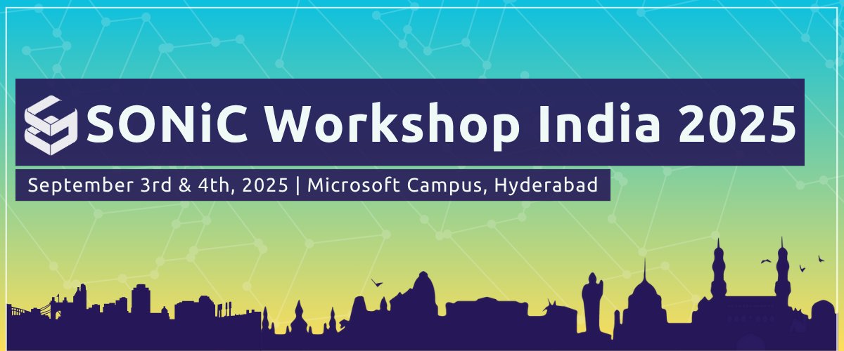 SONiC_Fund's tweet image. π£ Registration is LIVE for SONiC Workshop India 2025!
π
Sept 3β4, 2025
π Microsoft Campus, Hyderabad
Join the SONiC community in person for deep tech sessions & collaboration.
ποΈ Sign up now β hubs.la/Q03wHwvX0
#SONiC #OpenNetworking #IndiaTech