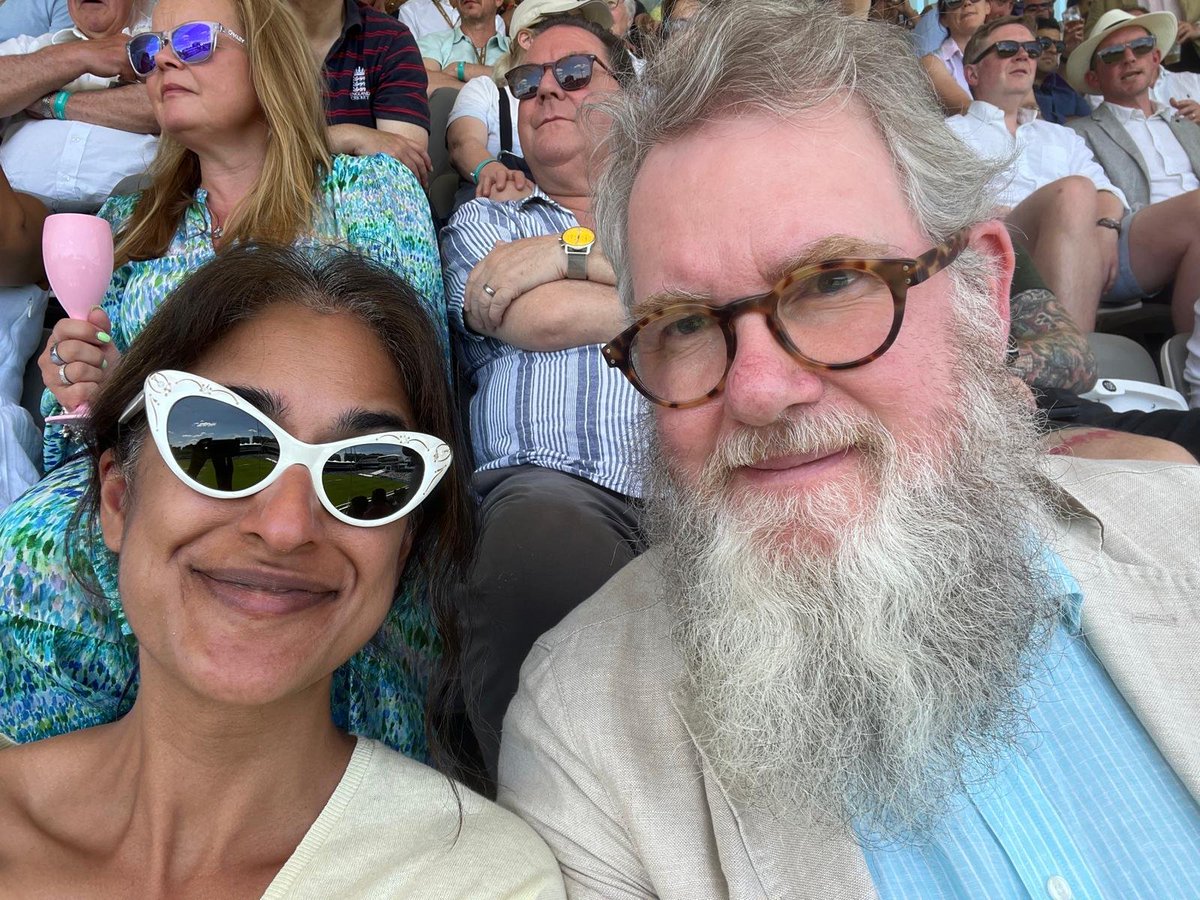TimBryars's tweet image. Magnificent day @HomeOfCricket. Solid, but quite a slog for England. But it doesn't really get better than India vs England at Lord's. Hallowed ground.