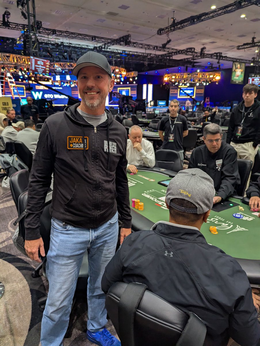 Jakacoaching ๐ (@jakacoaching) on Twitter photo While some were playing the main event, Jakacoaching member Eric Dillon was on fire in <a href="/WSOP/">WSOP - World Series of Poker</a> event #85 the $600 Ultra stack - taking 9th place of 7,057 runners for $35,610! Congrats, Eric! While some were playing the main event, Jakacoaching member Eric Dillon was on fire in <a href="/WSOP/">WSOP - World Series of Poker</a> event #85 the $600 Ultra stack - taking 9th place of 7,057 runners for $35,610! Congrats, Eric!