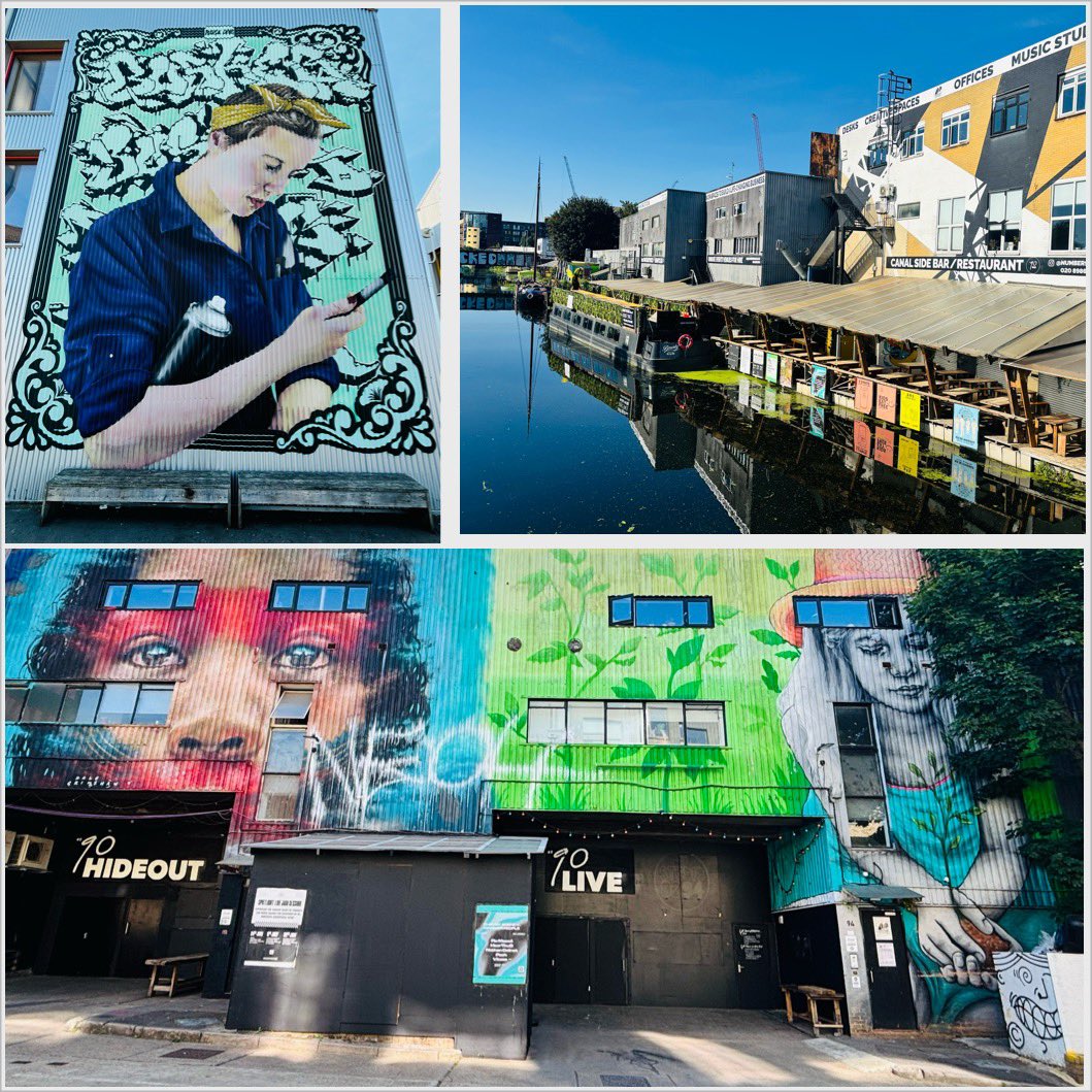 MissCDFarran's tweet image. Since my NPQ conference was in Stratford, I had the chance for a little walk around #HackneyWick and the wondrous #VnAEastStoreHouse πππΌββοΈ