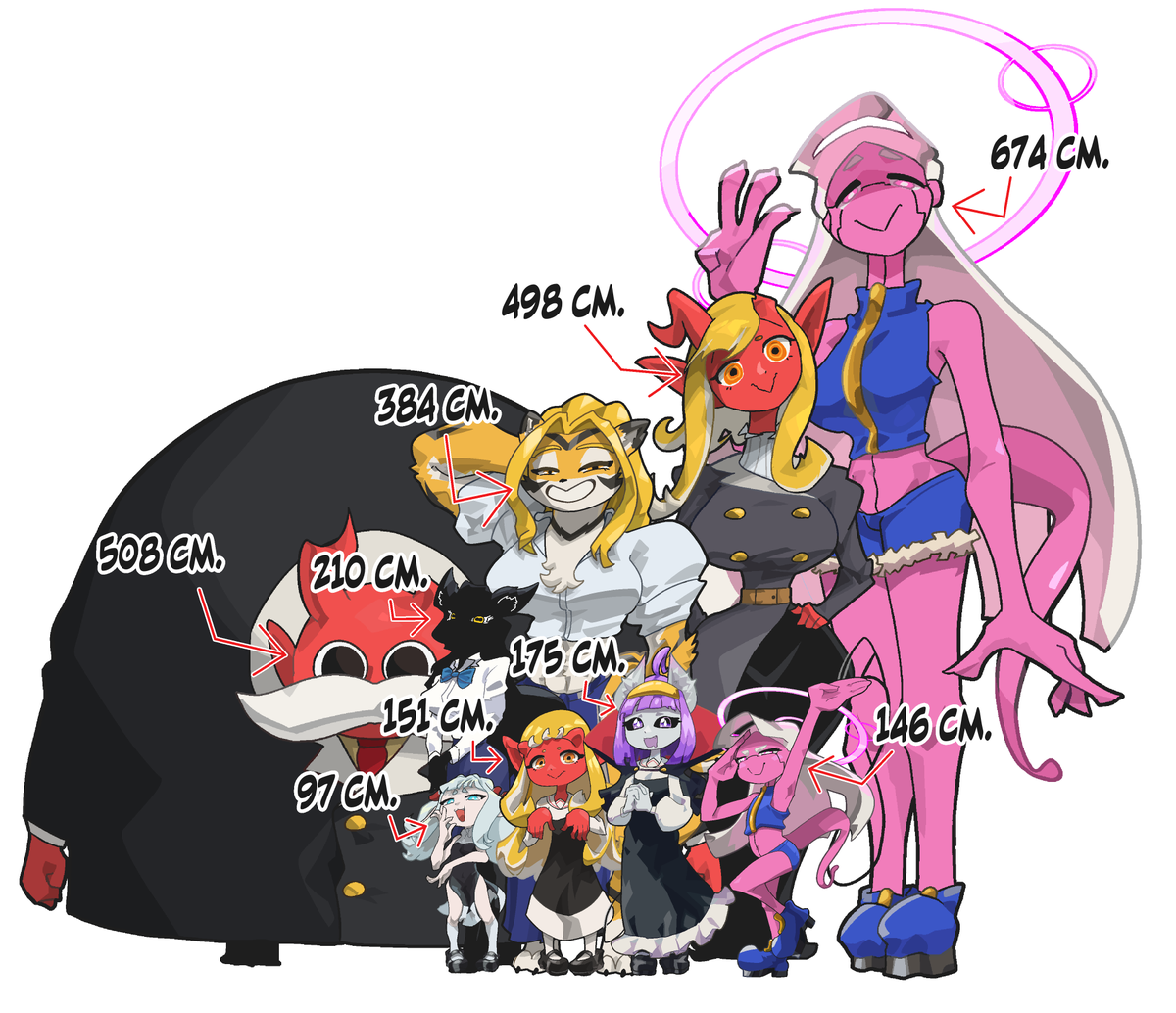 Some people have asked me about Maka's height, so here it is