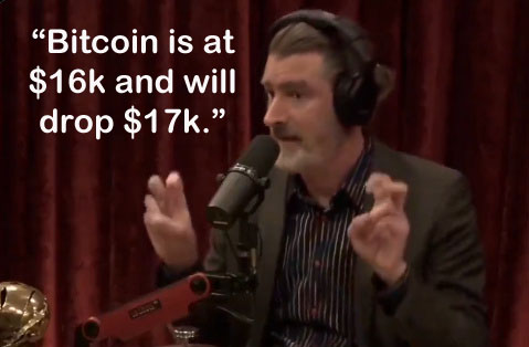 BitcoinAscent's tweet photo. Hey @PeterZeihan,
On the Joe Rogan Show (@joeroganhq) when #Bitcoin was $16k you said it was going to negative $1k!

Now it's over $112k, which is SEVEN TIMES the 16k price when you said it was going blow ZERO!  What happened Peter?

You should NEVER talk about Bitcoin again. https://t.co/gopxxzTWCv