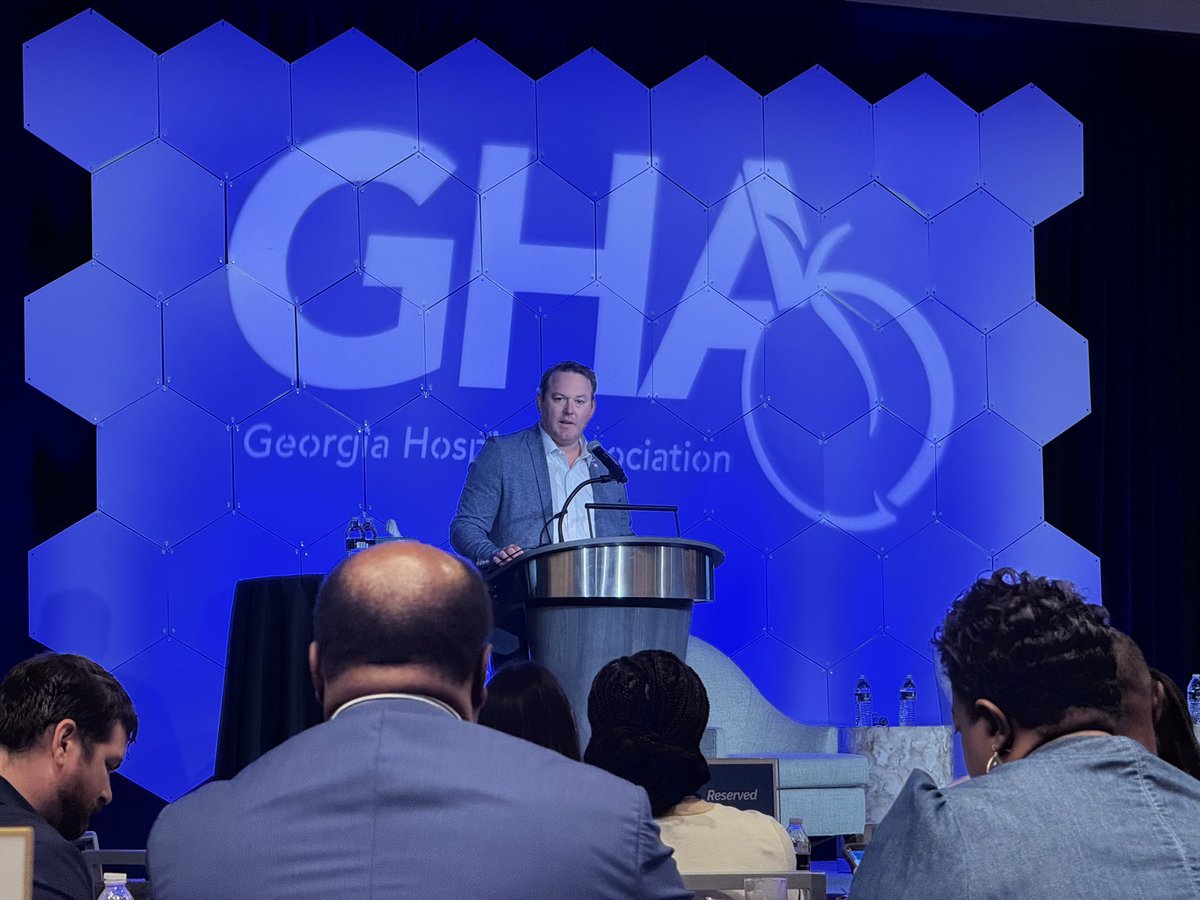 LtGovJonesGA's tweet image. Thank you to the @GaHospitalAssoc for having me today. I appreciate your tireless work on behalf of hospitals across our state—especially in rural communities. I look forward to continuing the fight to expand healthcare access for all Georgians, no matter their zip code.