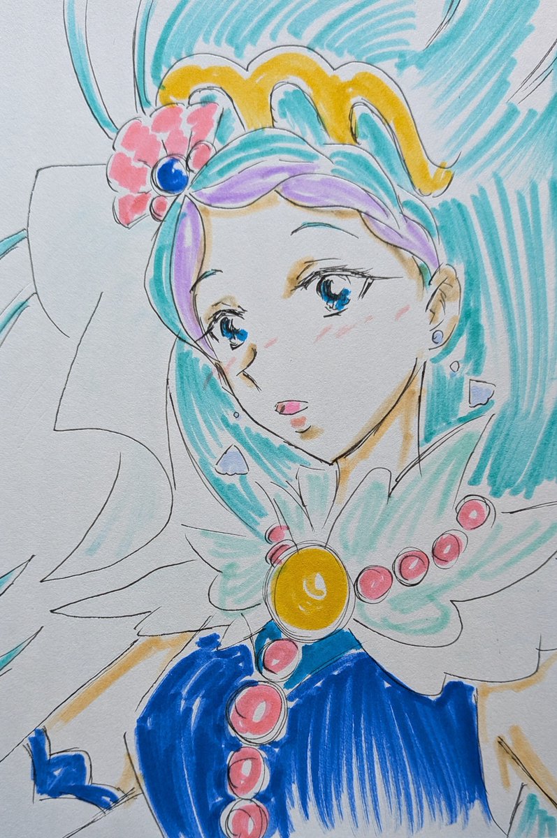 「#ゴープリ10周年なので海藤みなみさん3733枚描いてお祝い (651.652.」|沖庵のイラスト