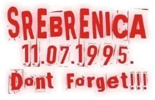 "Küçük çocukları küçük kurşunla öldürürler değilmi anne?"

Avrupa’nın göbeğinde sırf Müslüman oldukları için #Srebrenitsa’da şehit edilen 8372 Boşnak kardeşimizi soykırımın 28. yılında rahmetle anıyoruz.

“UNUTMADIK, UNUTMAYACAĞIZ”

 #Srebrenitsa

🇹🇷🇧🇦🇹🇷🇧🇦🇹🇷🇧🇦🇹🇷🇧🇦🇹🇷🇧🇦🇹🇷🇧🇦🇹🇷🇧🇦