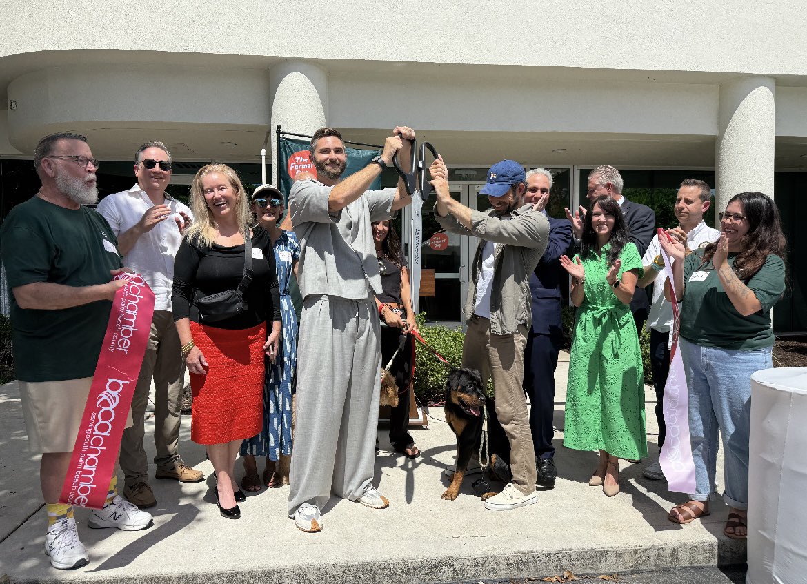 RepMoskowitz's tweet image. 🐾🐶 OPEN FUR BUSINESS: Very excited to see @thefarmersdog open their new office in Boca Raton and look forward to seeing the great business they continue to build here!
