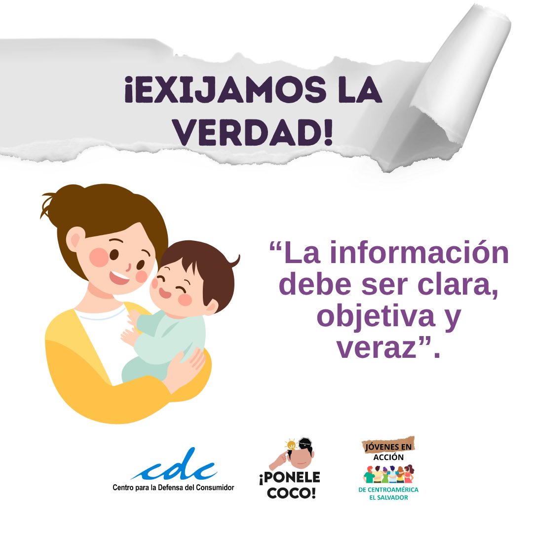 🔎🧐¿Te dicen que una fórmula los hará crecer más sanos y fuertes?
👉Acá te contamos que eso es falso, solo la leche materna será siempre el mejor alimento para tu bebé. 👩‍🍼👶
#LaVerdadNutre #LactanciaProtegida #LactanciaMaterna #PoneleCoco <a href="/seguidores/">seguidores</a>
<a href="/SaludSV/">Ministerio de Salud</a>  <a href="/GabyDeBukeleSV/">Fan Page Oficial de Gabriela de Bukele®</a>