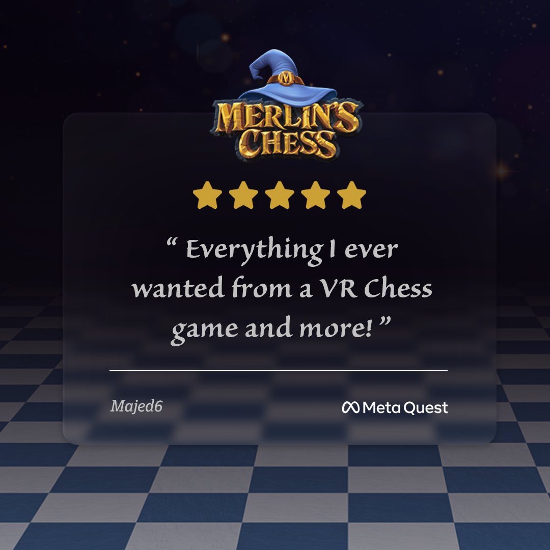 When our game delivers everything you asked for?

That’s Merlin’s magic. ♟️✨🧙‍♂️