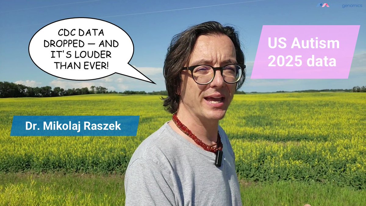 📣 CDC recently dropped major autism data
👁 One in 31 children
📈 22% surge in 5 years!
🎥 Watch the full breakdown (Patreon): patreon.com/posts/autism-s… 
🔒 Support = access
#Autism #CDC #Neurodiversity #ASDStats #PublicHealth #Merogenomics