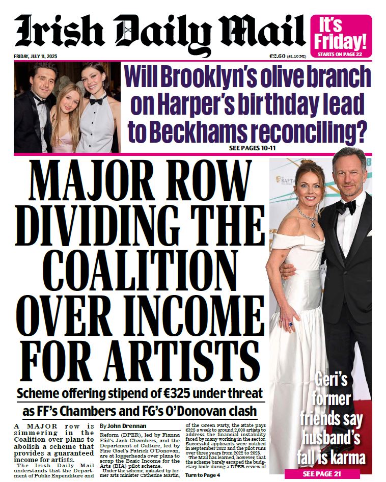 irishdailymail's tweet image. For all the big news, pick up Friday's Irish Daily Mail