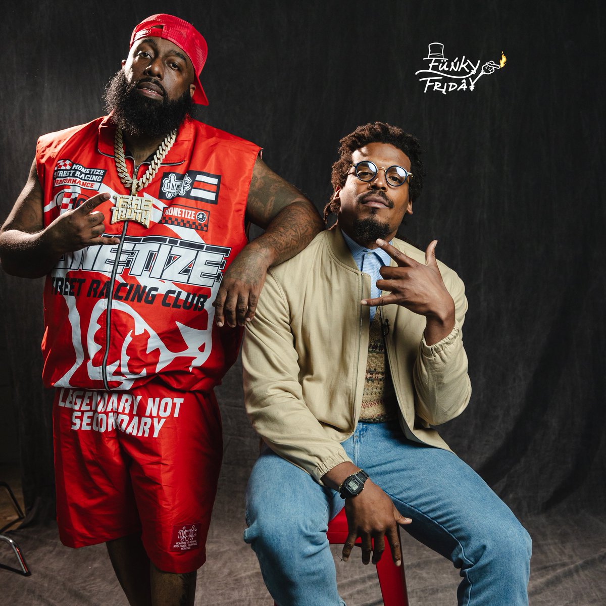 FunkyFriday's tweet image. .@TRAEABN sat down with Cam for one of his realest convos yet—Houston roots, fatherhood, custody battles, and building a legacy beyond music.
New episode of Funky Friday premieres tomorrow at 4pm EST