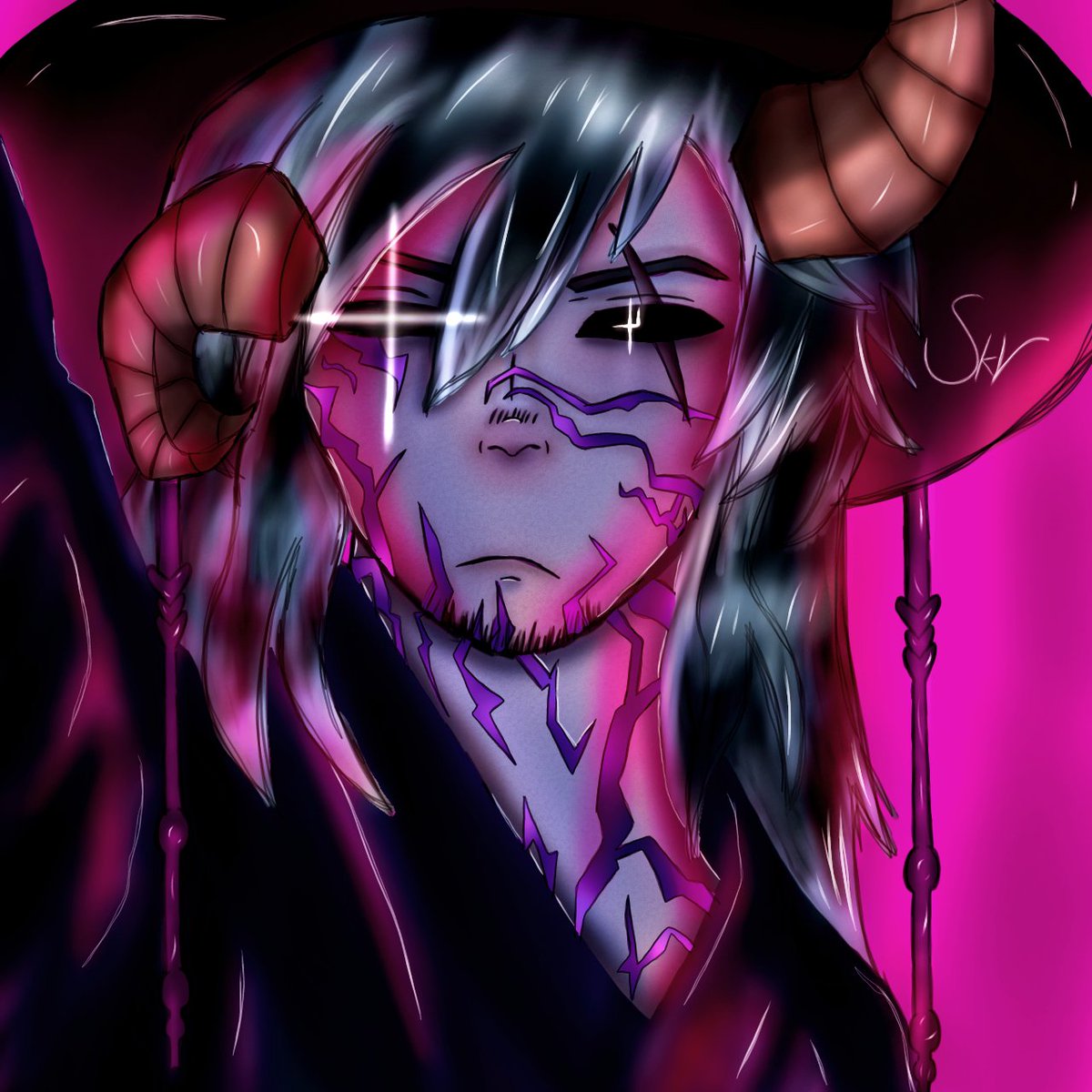 Sketchluo's tweet image. Nether versão 'Jinu' de "Kpop Demon Hunters"
(minha oc !)
#KPOPDEMONHUNTERS #artmoots #art #ArtistOnTwitter