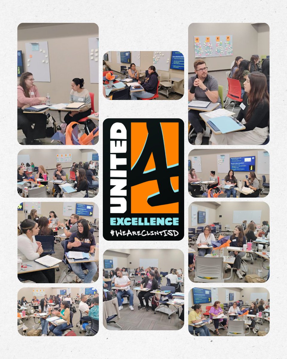 Welcome to the 2025–2026 Clint ISD Residency Cohort!
At the UTEP Residency Orientation, mentors &amp; residents unite for excellence—align values, set goals, &amp; build strong partnerships to launch a powerful year of growth
#UnitedForExcellence #ResilientResidents
