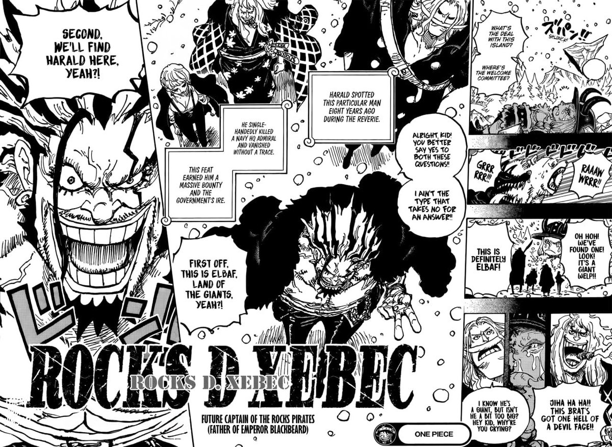 You know... #ONEPIECEspoilers 

For a fictional pirate comic that stated so many times that inherited dreams and found family are way stronger than blood relationship... Oda really loves to play the pedigree card a lot lately huh?