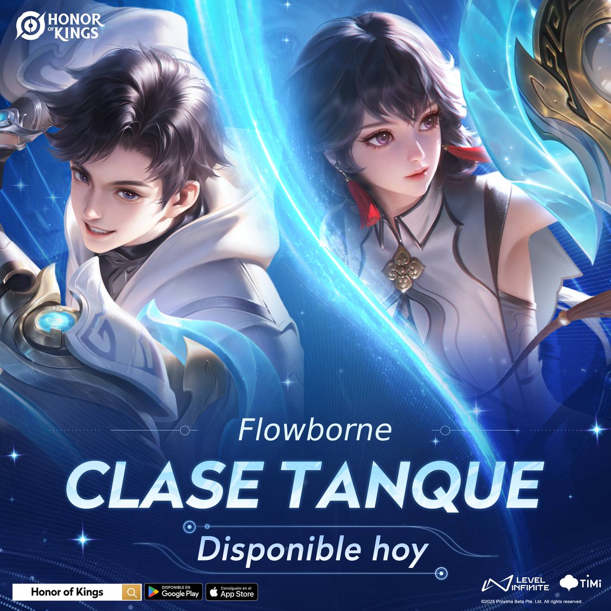 HOKLATAM's tweet image. ¡Mis artes marciales acabarán con todas las guerras!
✨ ¡La segunda clase de Flowborn: Tanque ya está disponible!

¡Juega a Honor of Kings ya!
🔗 honorofkings.live/download
#HonorofKings #HOK #Flowborn #NuevoHéroe